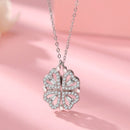 Collar de la suerte - Trébol de 4 corazones