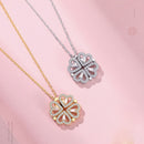 Collar de la suerte - Trébol de 4 corazones