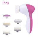 Cepillo limpiador y exfoliante facial 5 en 1