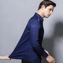 Camisa Flexível Ultra Comfort® Tecido Seda Gelo - Não amarrota Vestuário Masculino Direct Ofertas