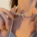 Collar de la suerte - Trébol de 4 corazones