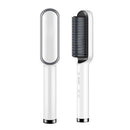 Escova Alisadora de Cabelos Bivolt 5 em 1 MultiGlam Chapinhas Direct Ofertas Branco