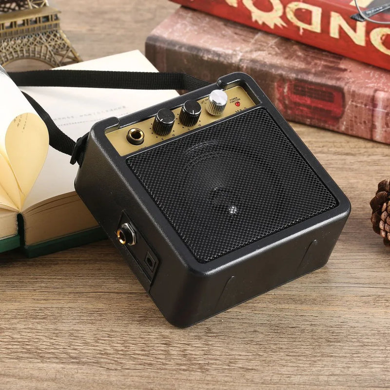 Mini amplificador de guitarra Elétrica e violão