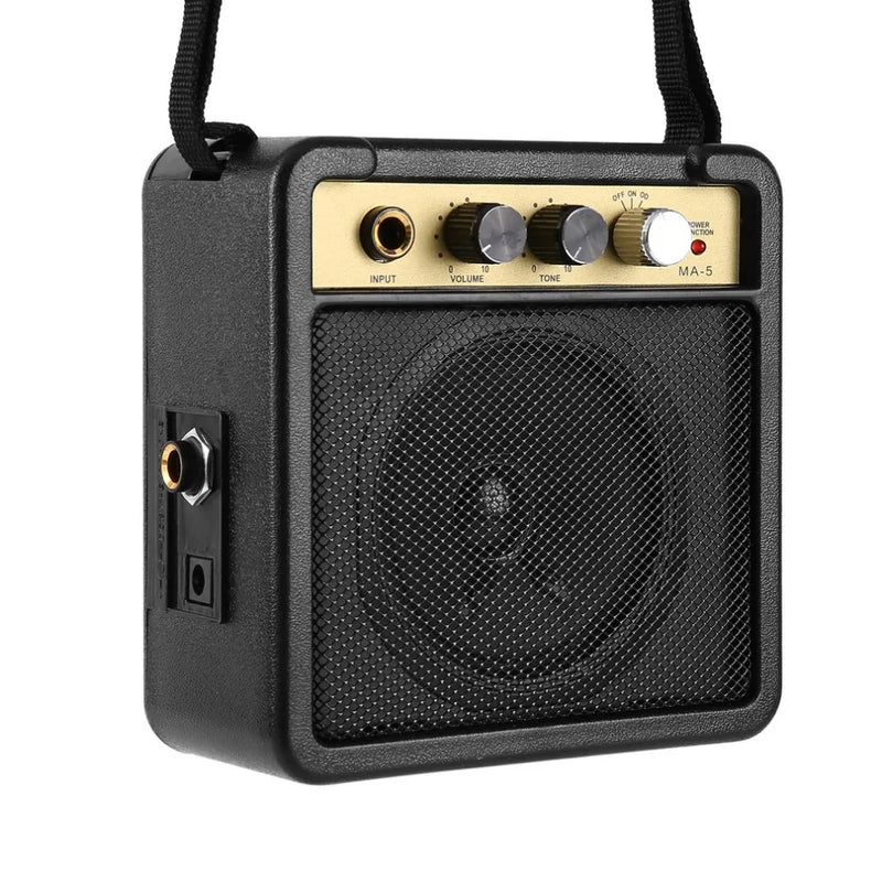 Mini amplificador de guitarra Elétrica e violão